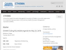 Tablet Screenshot of cthima.org